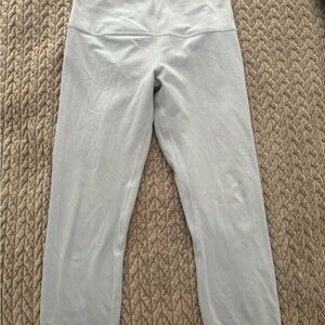 Lululemon Align capri leggings in light blue